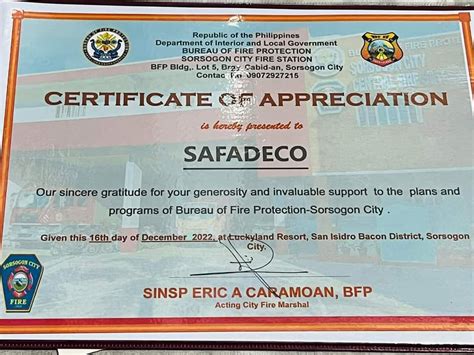 48TH BUREAU OF FIRE PROTECTION RECOGNITION DAY.